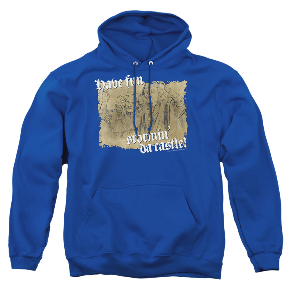 PB109K-AFTH-2 PB & Stormin DA Castle Adult Pullover Hoodie, Royal - Medium