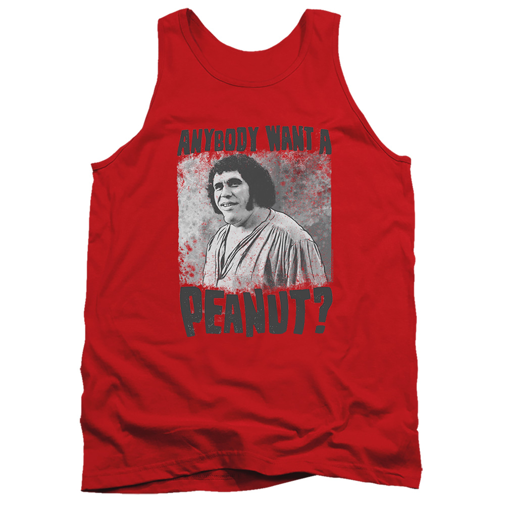 PB113C-TK-2 PB & A Giant Snack Adult Tank Top, Red - Medium
