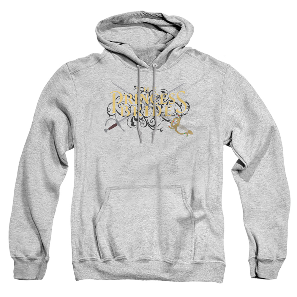 PB150F-AFTH-5 Princess Bride Swords Adult Pullover Hoodie, Athletic Heather - 2X