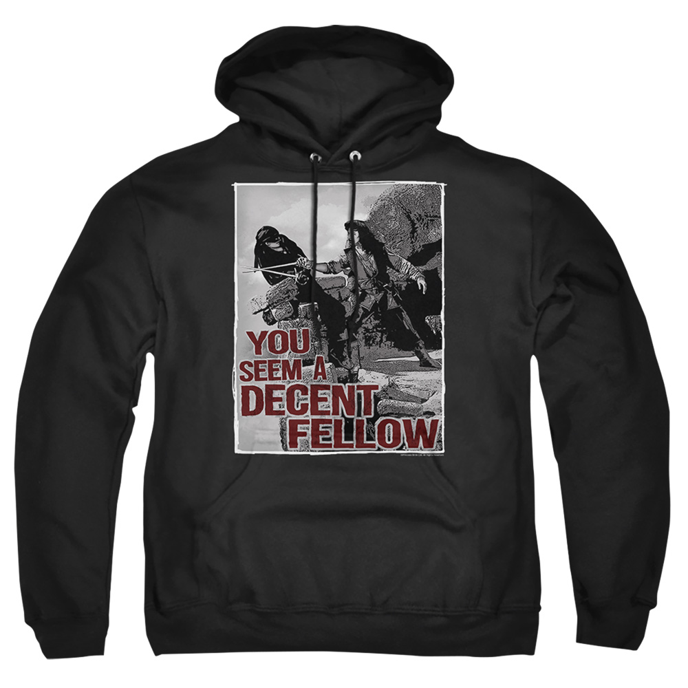 PB116F-AFTH-4 PB & Fellow Adult Pullover Hoodie, Black - Extra Large