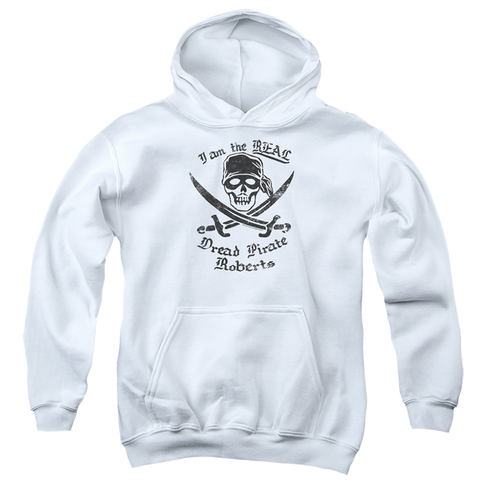 PB108B-YFTH-1 PB & The Real DPR Youth Hooded Sweatshirt, White - Small