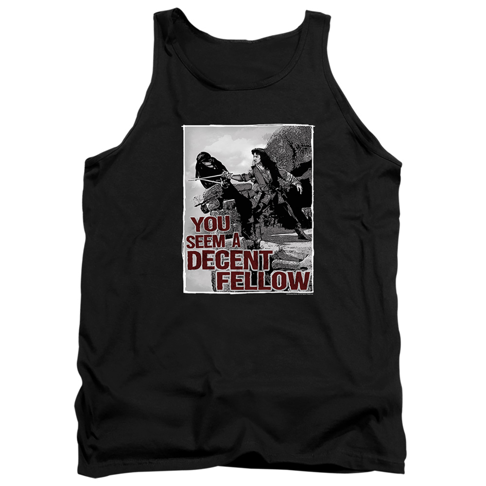 PB116F-TK-2 PB & Fellow Adult Tank Top, Black - Medium