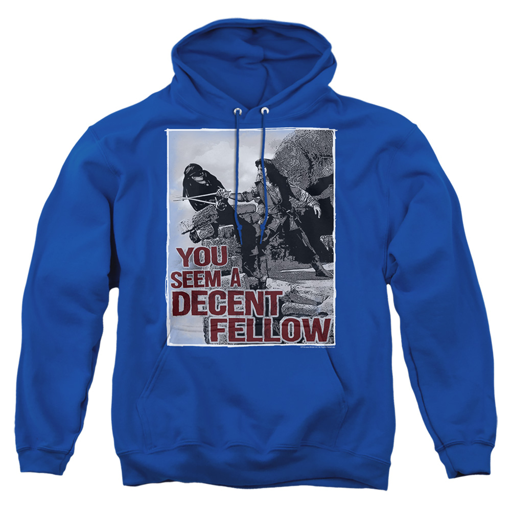 PB116I-AFTH-5 PB & Fellow Adult Pullover Hoodie, Royal - 2X