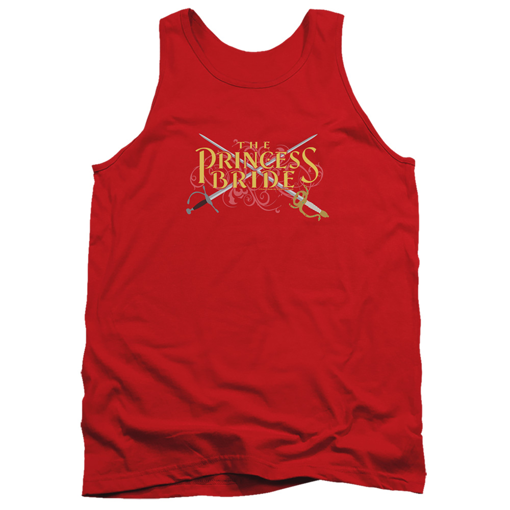 PB150C-TK-2 Princess Bride Swords Adult Tank Top, Red - Medium