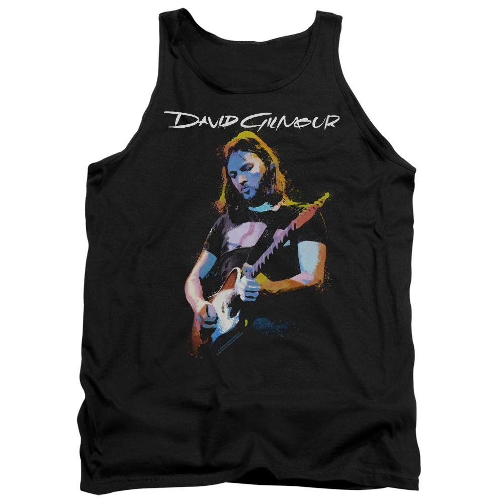 PERRY105-TK-2 David Gilmour Guitar Gilmour Adult Tank Top, Black - Medium