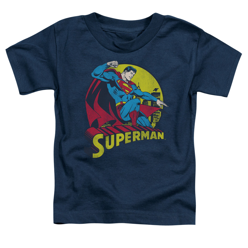 DCO265-TT-2 DC Big Blue Toddler Short Sleeve T-Shirt, Navy - Medium 3T