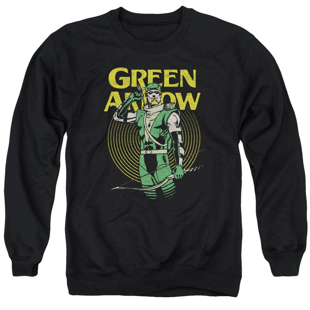 DCO800-AS-1 DC Pull Adult Crewneck Sweatshirt, Black - Small