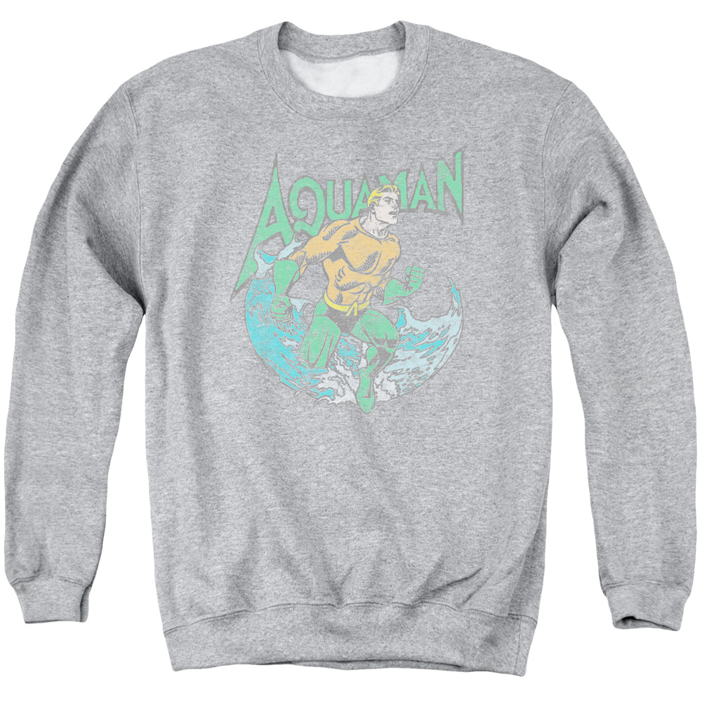 DCO815-AS-2 DC Marco Adult Crewneck Sweatshirt, Athletic Heather - Medium