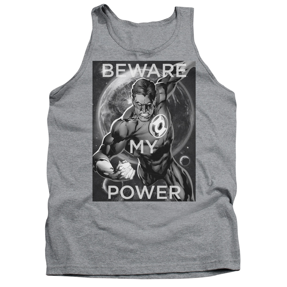 DCO828B-TK-1 DC Power Adult Tank Top, Athletic Heather - Small