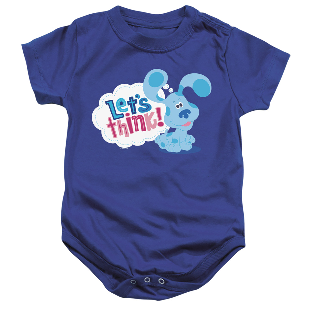 NICK400-SS-4 Blues Clues & You Lets Think Infant Snapsuit, Royal - Extra Large - 24 Month