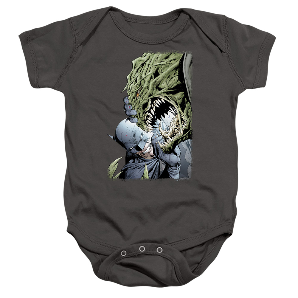 BM2891-SS-4 Batman Killer Croc Infant Snapsuit, Charcoal - Extra Large - 24 Month