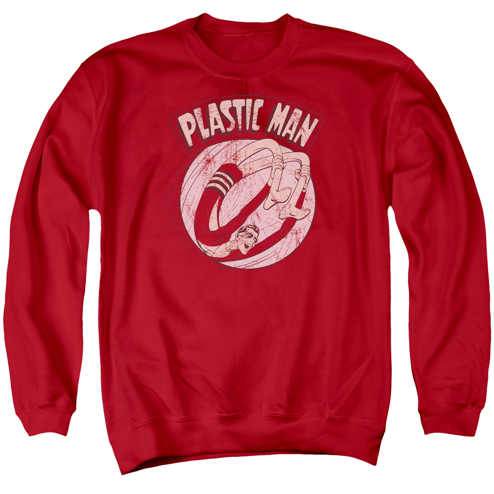 DCO550-AS-5 DC Bounce Adult Crewneck Sweatshirt, Red - 2X