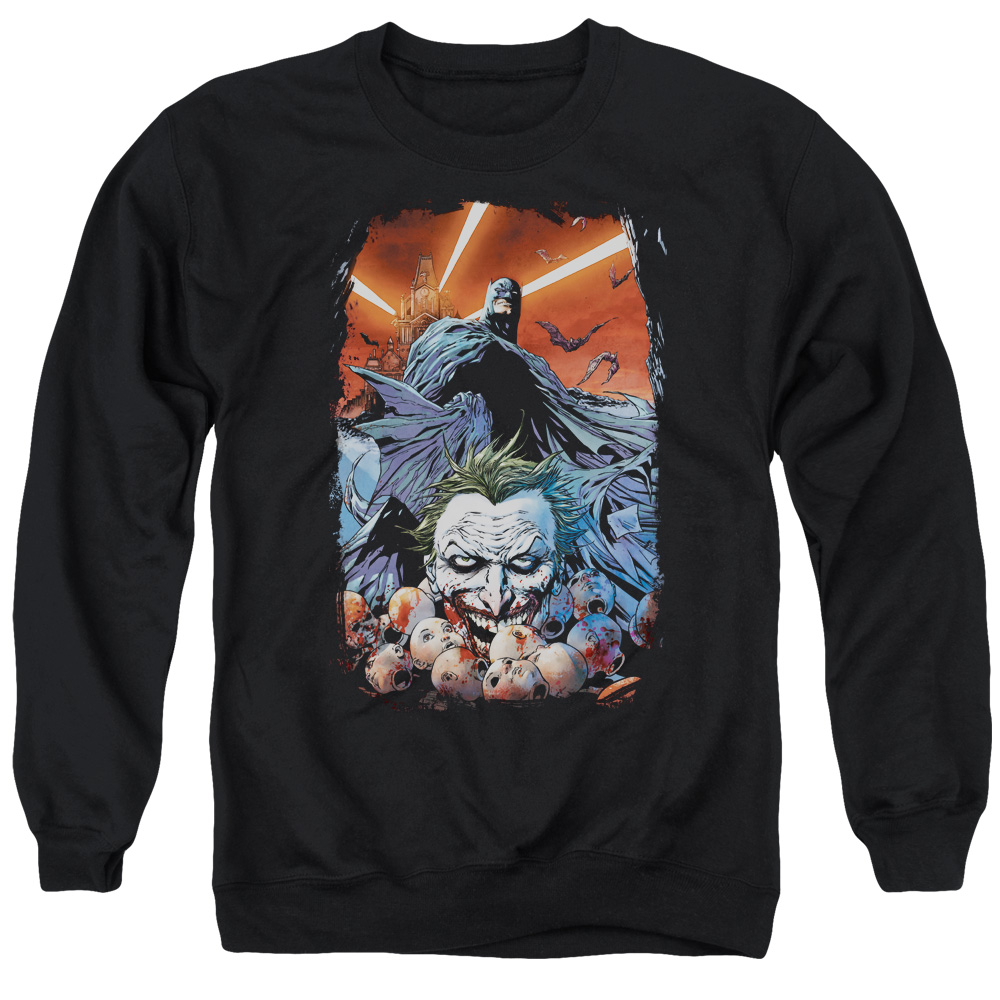 DCR109-AS-2 Batman Detective Comics No.1 Adult Crewneck Sweatshirt, Black - Medium