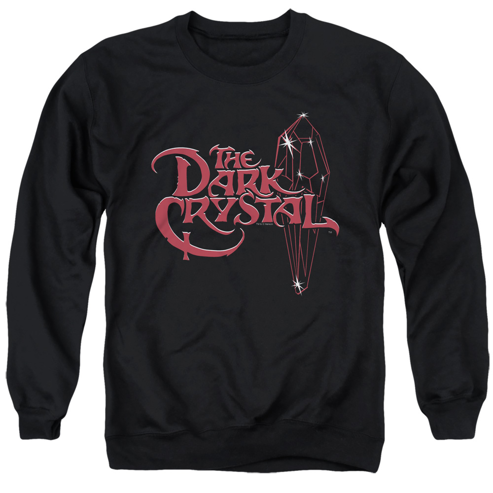 DKC122-AS-2 Dark Crystal Bright Logo Adult Crewneck Sweatshirt, Black - Medium