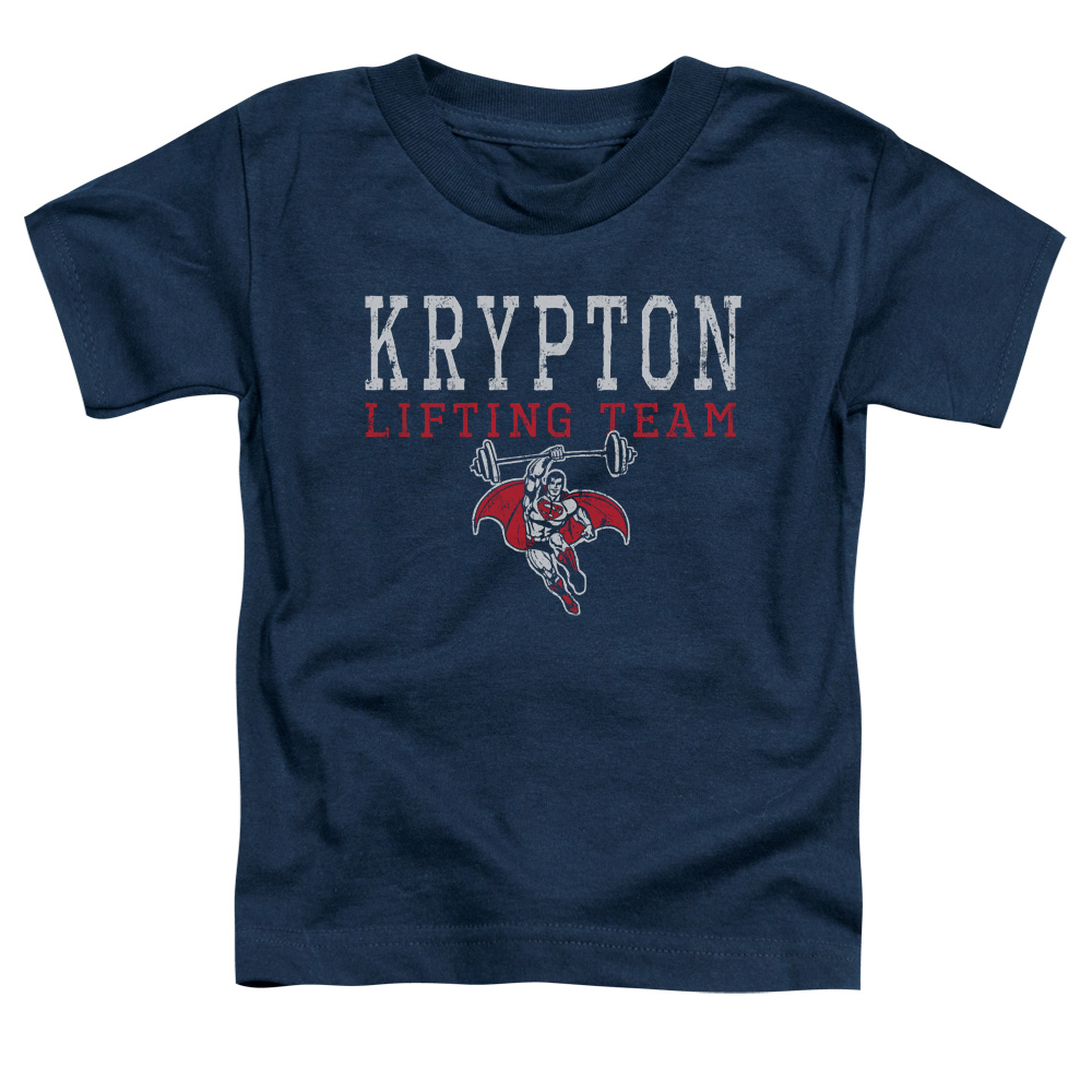 DCO883-TT-2 DCO Krpton Lifting Toddler Short Sleeve T-Shirt, Navy - Medium 3T
