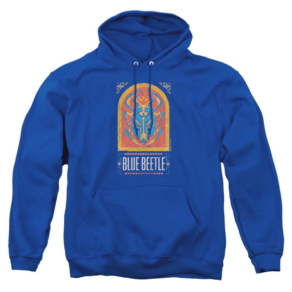BBTL10010-AFTH-2 Blue Beetle 2023 Archway Adult Pullover Hoodie, Royal - Medium