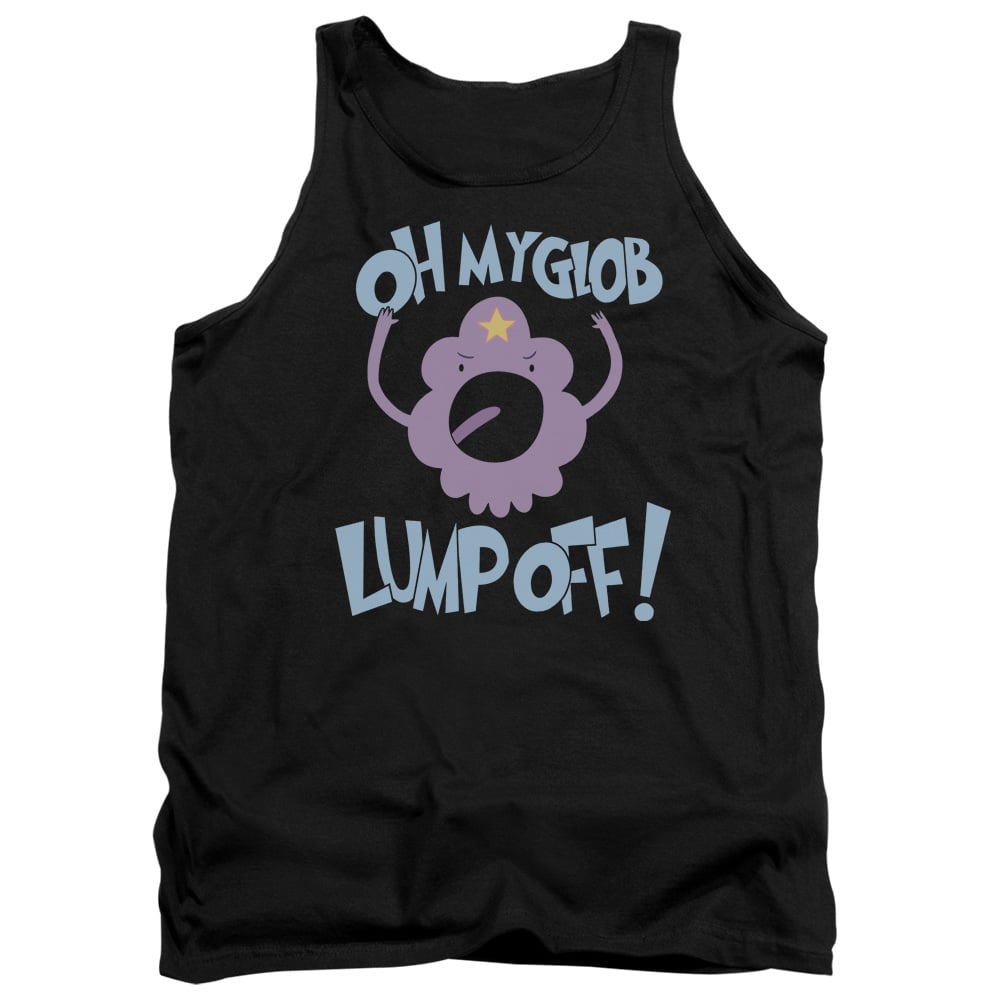 CN148-TK-2 Adventure Time Lump Off Adult Tank Top, Black - Medium