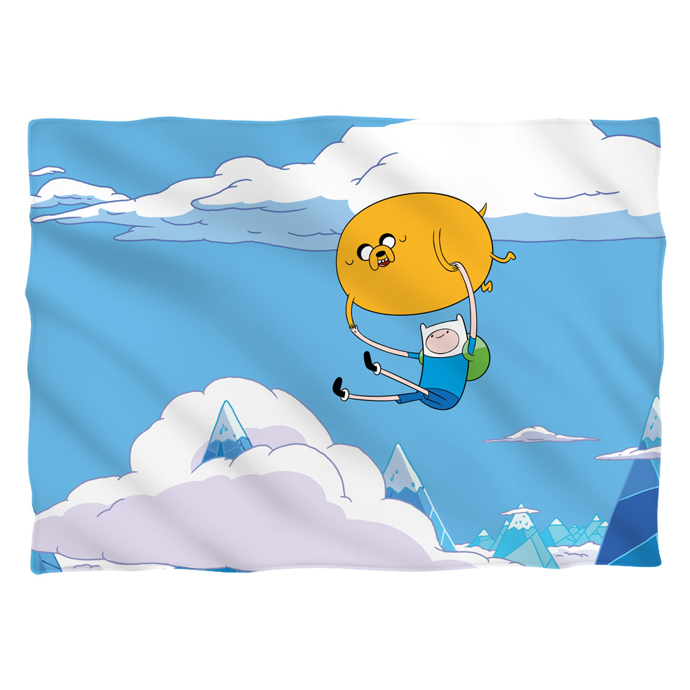 CN390-PLO1-0 20 x 28 in. Adventure Time Balloon Pillow Case, White