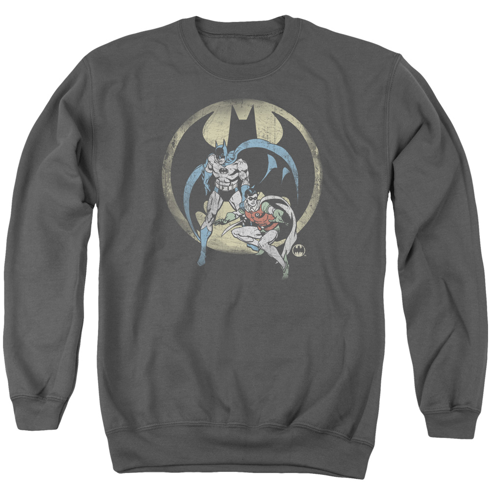 DCO387-AS-6 DC Team Adult Crewneck Sweatshirt, Charcoal - 3X