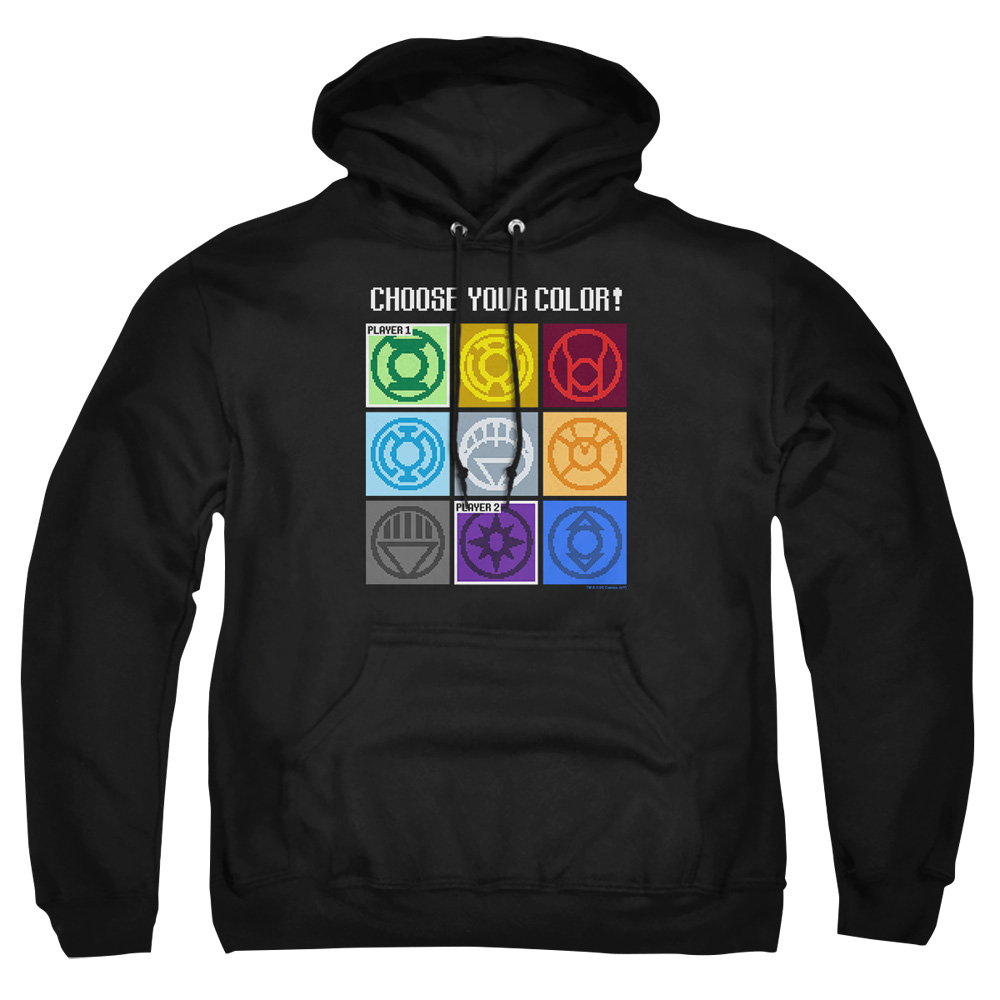 DCO820-AFTH-8 DC Choose Your Color Adult Pullover Hoodie, Black - 5X