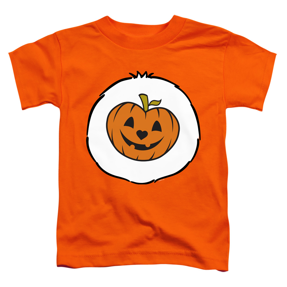 CBR10000-TT-2 Care Bears Trick or Sweet Belly Toddler Short Sleeve T-Shirt, Orange - Medium 3T