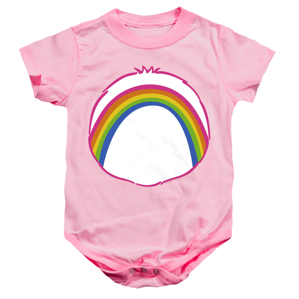 CBR235-SS-2 Care Bears Cheer Belly Infant Snapsuit, Pink - Medium - 12 Month