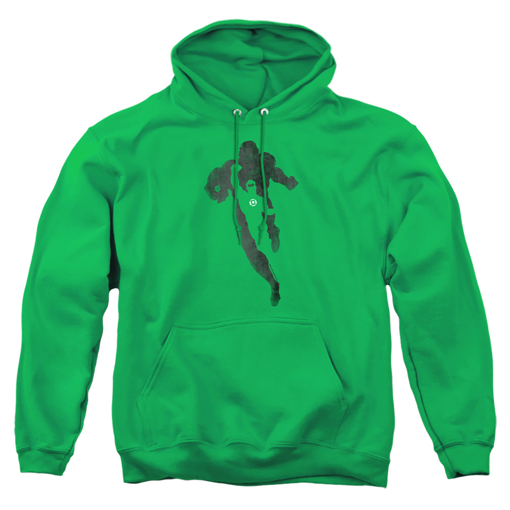 GL369-AFTH-4 DC Lantern Knockout Adult Pullover Hoodie, Kelly Green - Extra Large