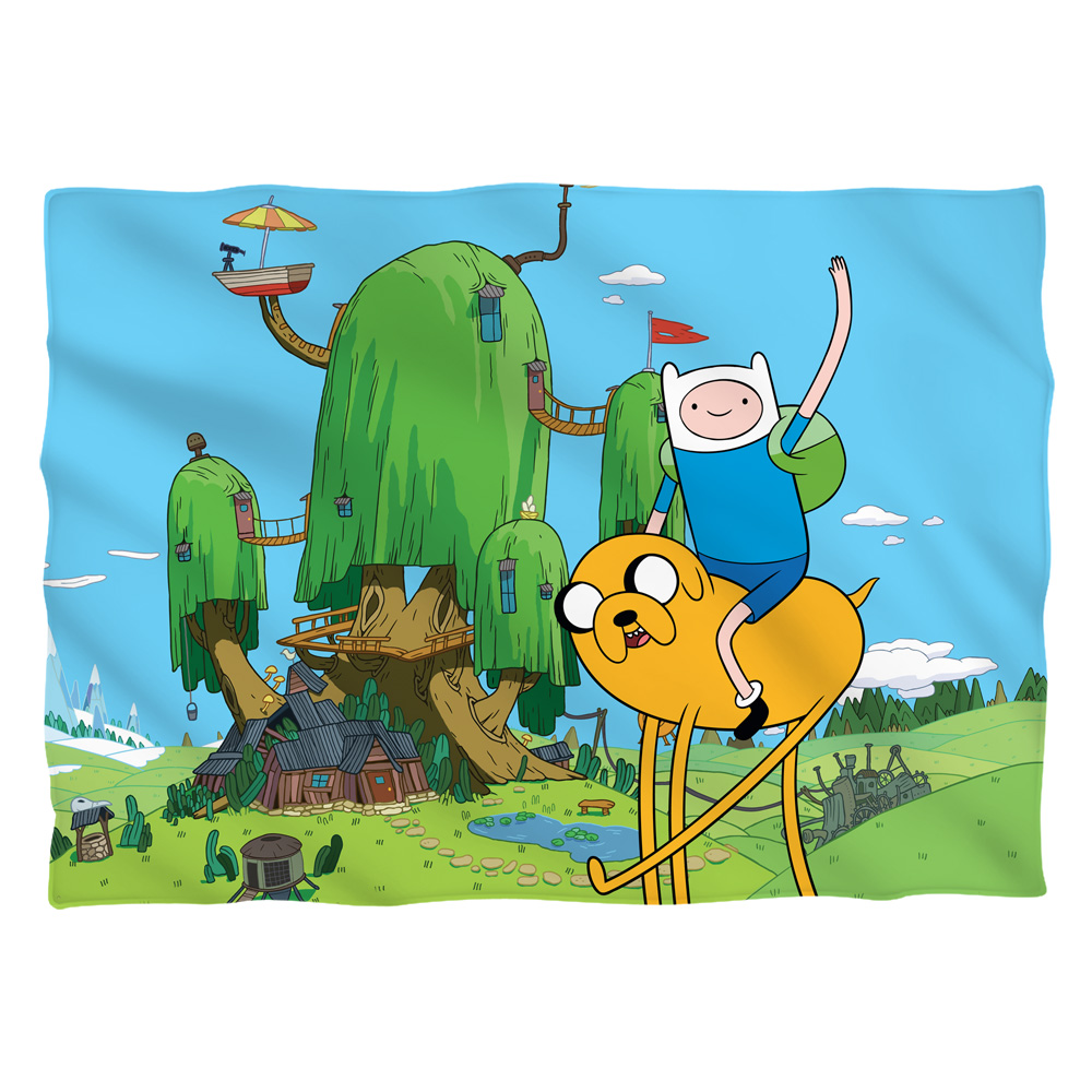 CN391-PLO1-0 20 x 28 in. Adventure Time Best Bros Pillow Case, White
