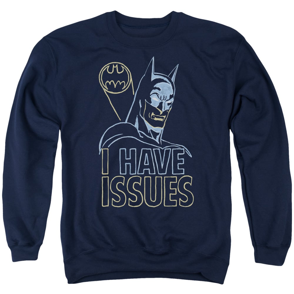 DCO639-AS-6 DC Issues Adult Crewneck Sweatshirt, Navy - 3X