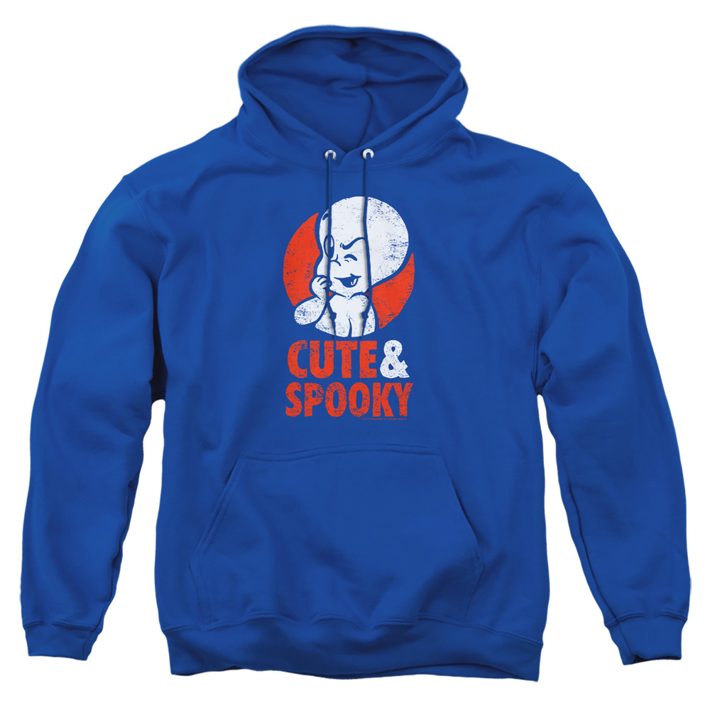 DRM214-AFTH-2 Casper Spooky Adult Pullover Hoodie, Royal - Medium