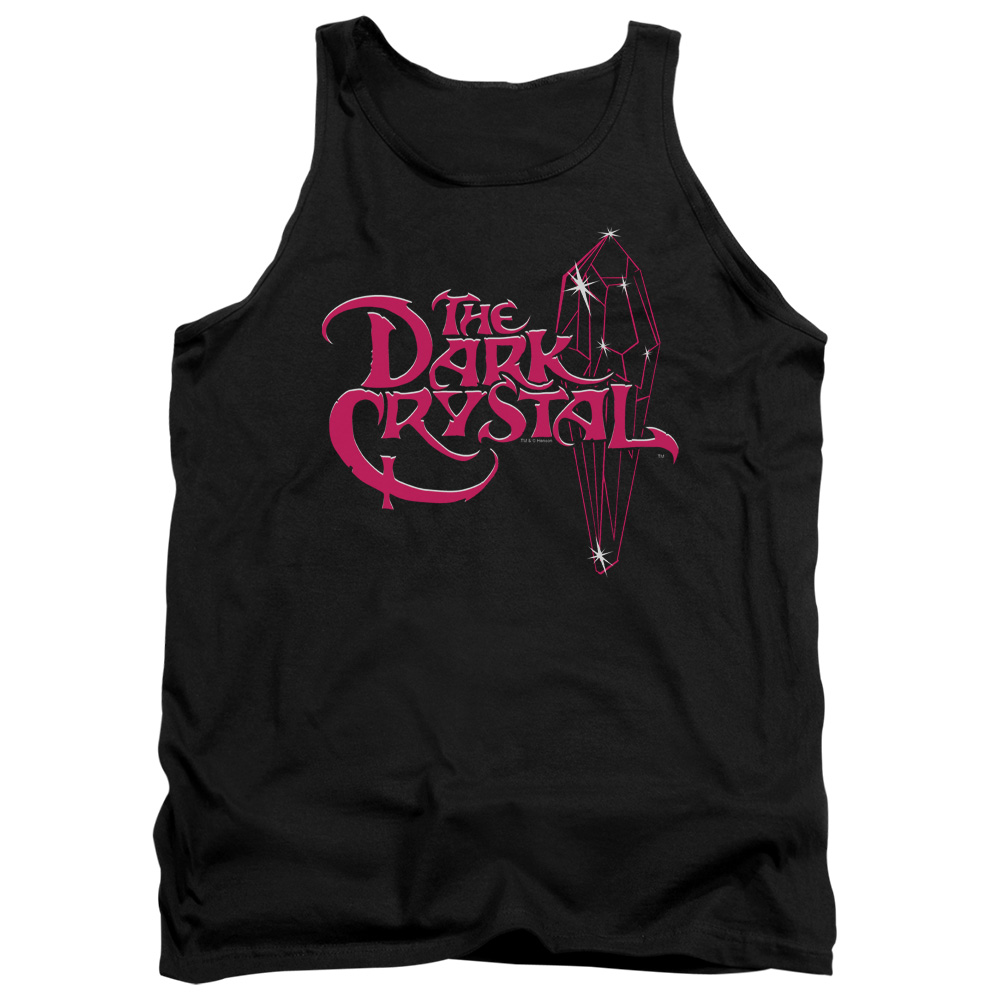 DKC122-TK-4 Dark Crystal Bright Logo Adult Tank Top, Black - Extra Large