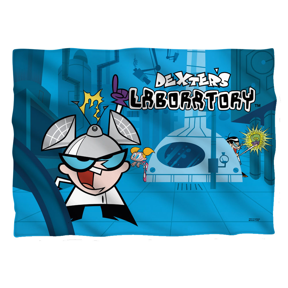 CN415-PLO1-0 Dexters Lab Pillow Case, White - 20 x 28 in.