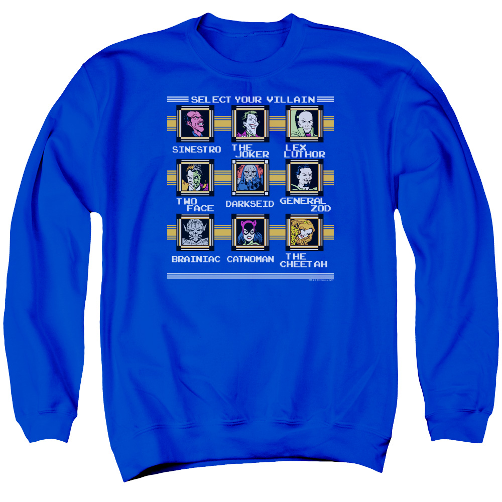 DCO675-AS-6 DC Stage Select Adult Crewneck Sweatshirt, Royal - 3X