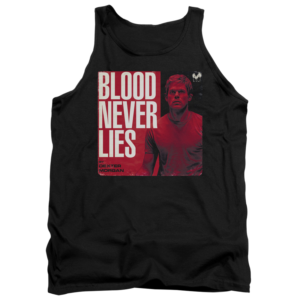 SHO436-TK-2 Dexter Cover Adult Tank Top, Black - Medium