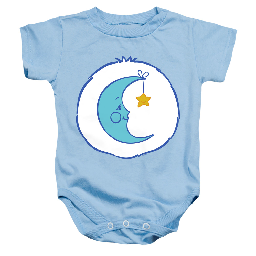 CBR237-SS-4 Care Bears Bedtime Belly Infant Snapsuit, Light Blue - Extra Large - 24 Month