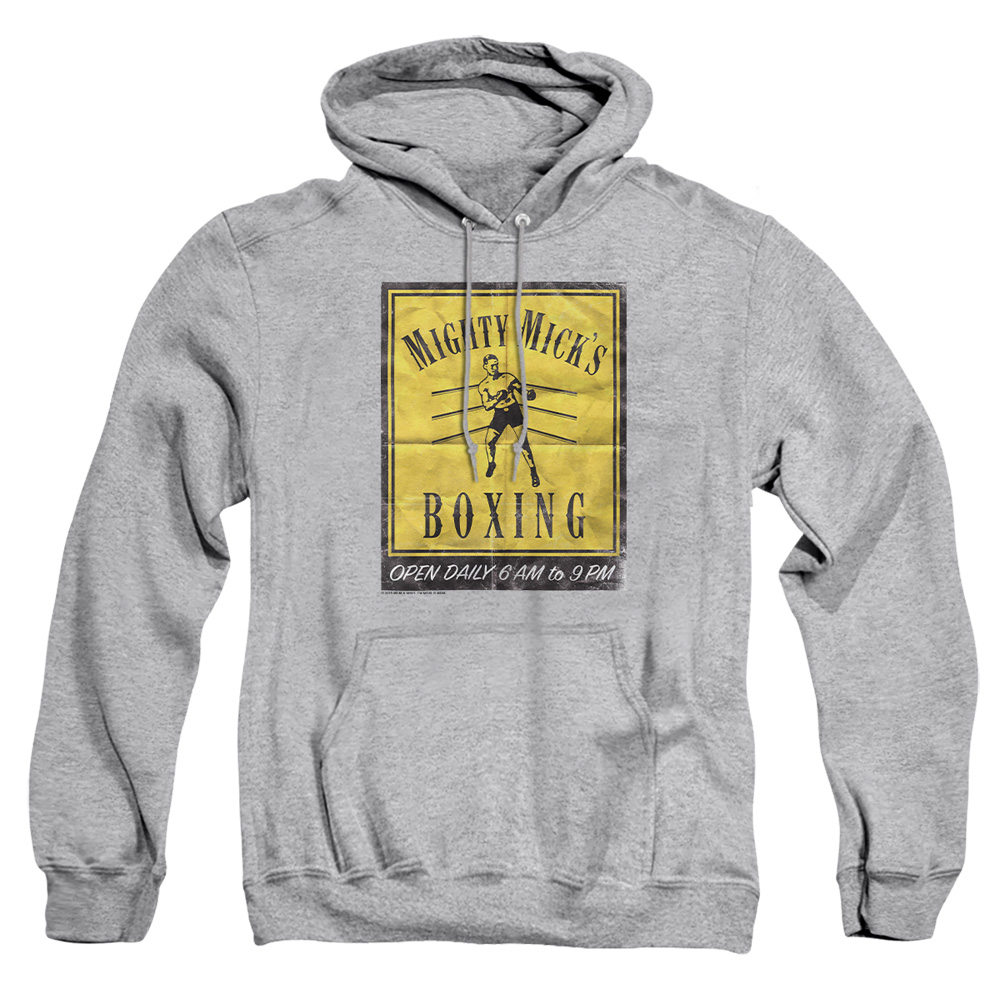 MGM260-AFTH-2 Creed Micks Poster Adult Pullover Hoodie, Athletic Heather - Medium