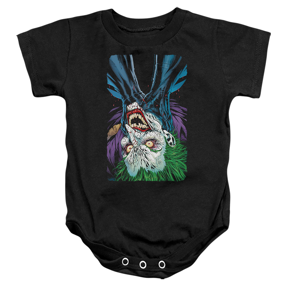 BM3450-SS-4 Batman Choked Infant Snapsuit, Black - Extra Large - 24 Month