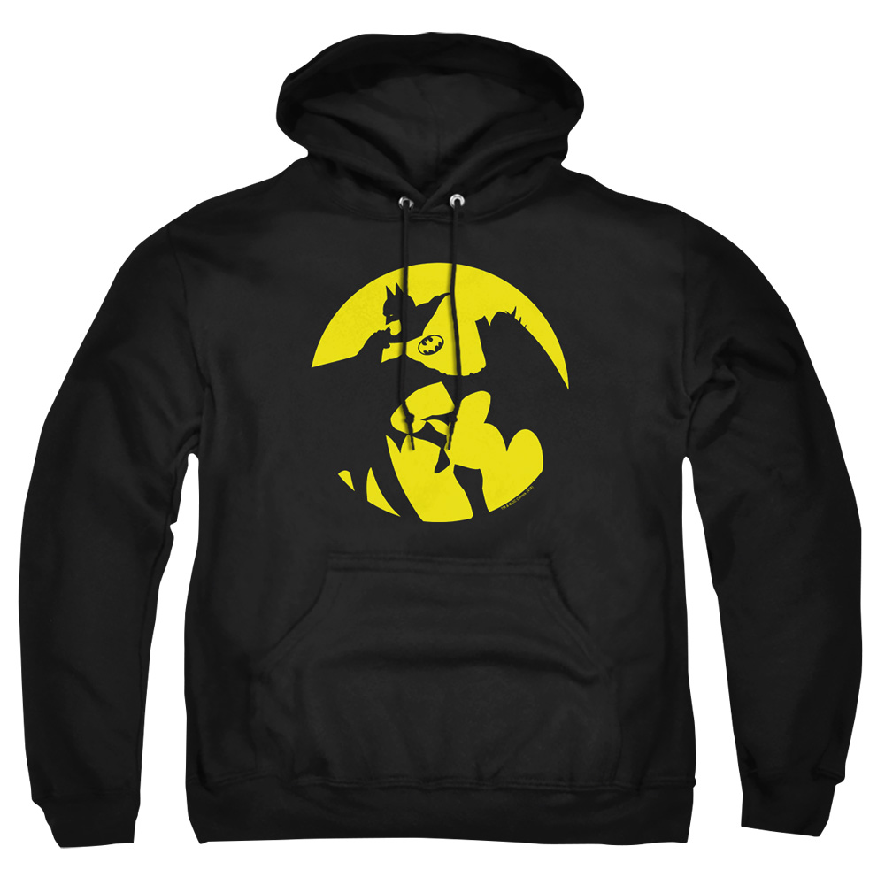 DCO905-AFTH-8 DCO Batman Spotlight Adult Pullover Hoodie, Black - 5X