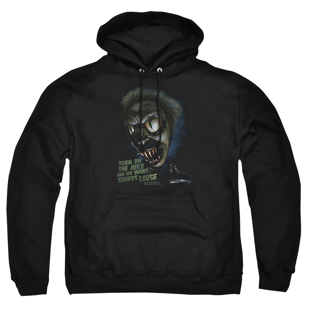 WBM907-AFTH-2 Beetlejuice Chucks Daughter Adult Pullover Hoodie, Black - Medium