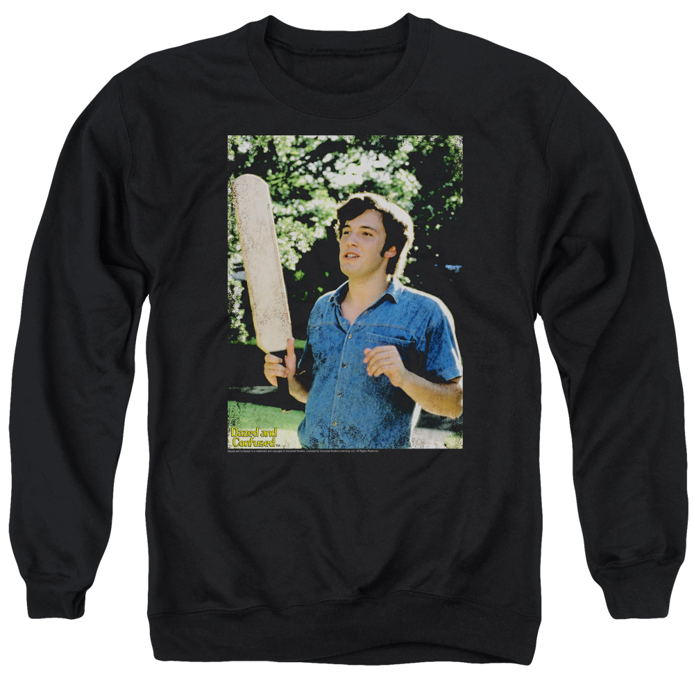UNI1005-AS-2 Dazed & Confused Obannion Adult Crewneck Sweatshirt, Black - Medium