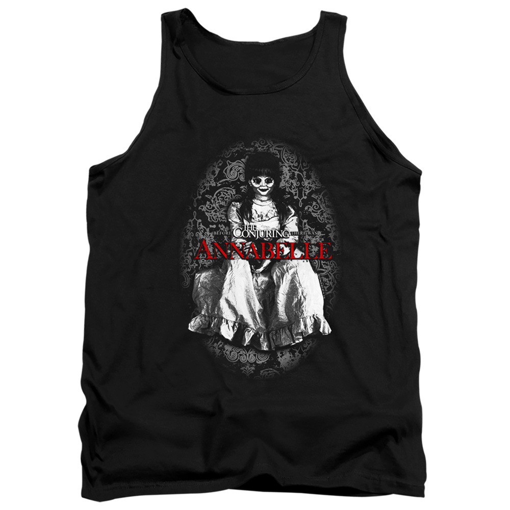 WBM910-TK-2 Annabelle Adult Tank Top, Black - Medium