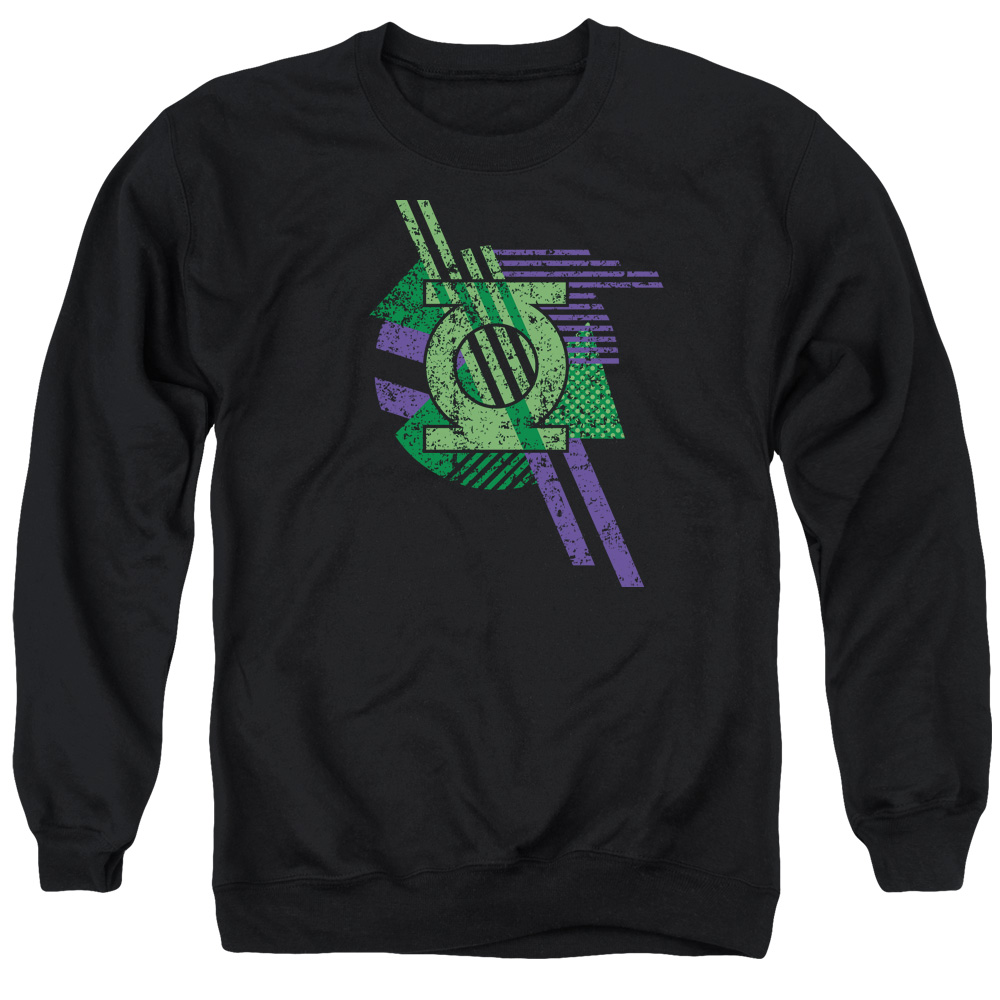 DCO591-AS-4 DCO Lantern Shapes Adult Crewneck Sweatshirt, Black - Extra Large