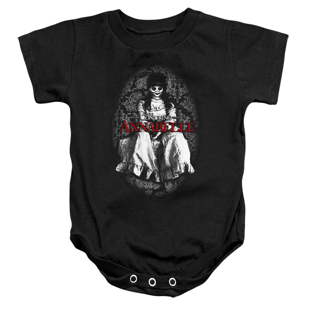 WBM910-SS-1 Annabelle Infant Snapsuit, Black - Small - 6 Month
