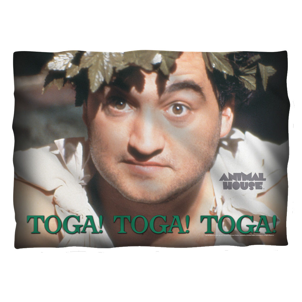 UNI772-PLO1-0 Animal House Toga Pillow Case, White - 20 x 28 in.