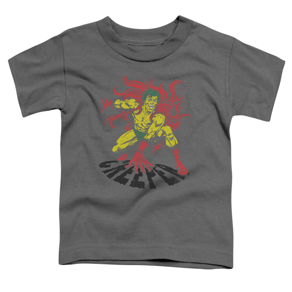 DCO909-TT-2 DCO Creeper Toddler Short Sleeve T-Shirt, Charcoal - Medium 3T