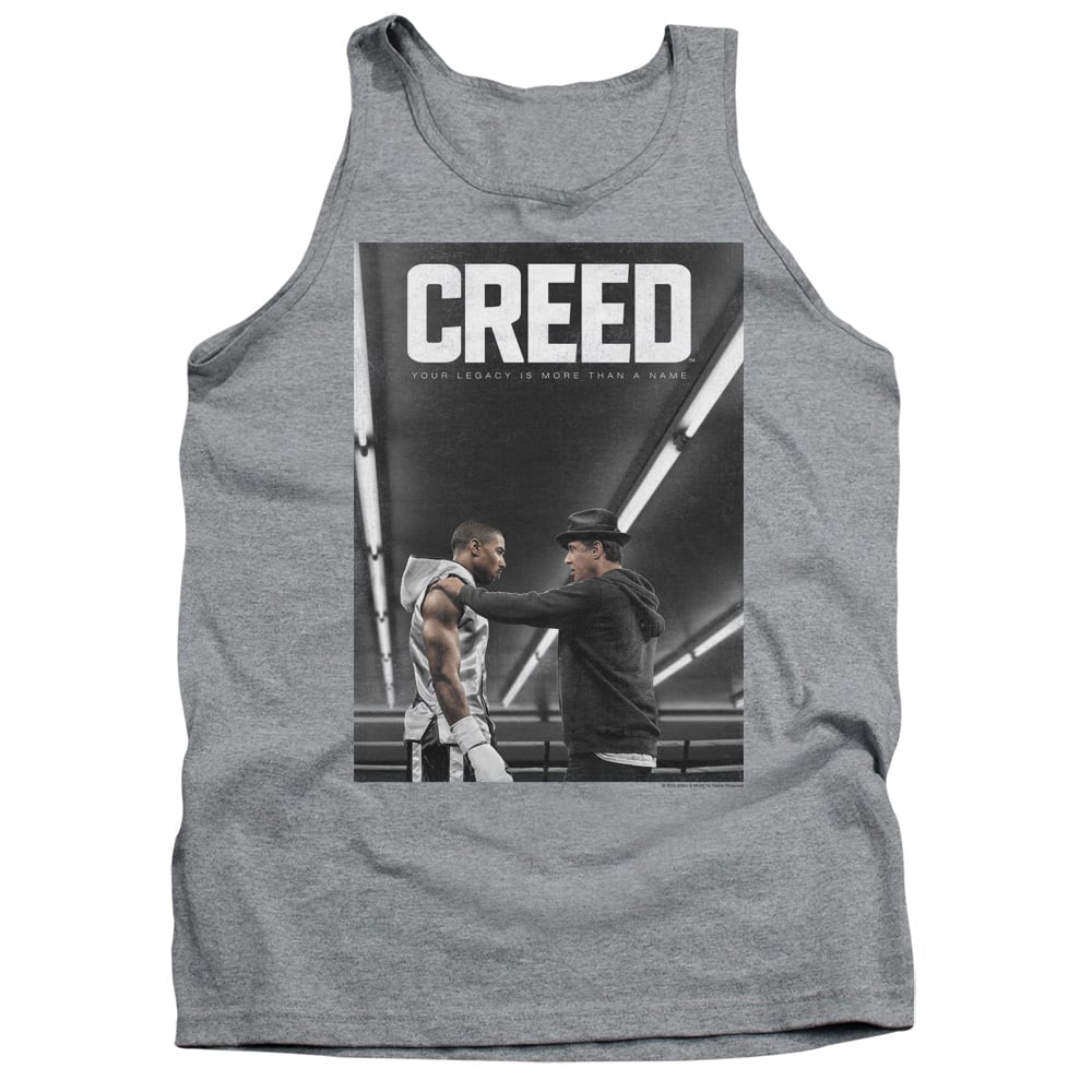MGM259-TK-2 Creed Poster Adult Tank Top, Athletic Heather - Medium