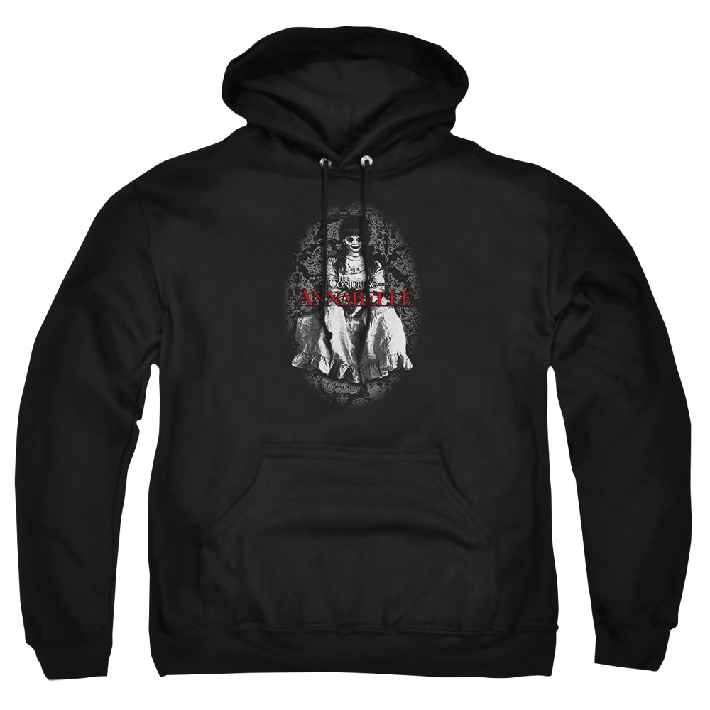WBM910-AFTH-2 Annabelle Adult Pullover Hoodie, Black - Medium