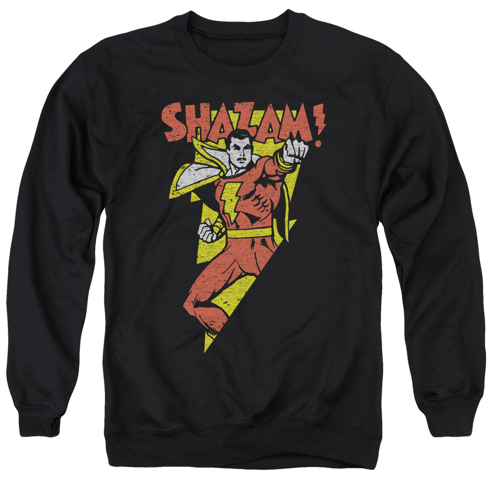 DCO793-AS-5 DC In Bolt Adult Crewneck Sweatshirt, Black - 2X