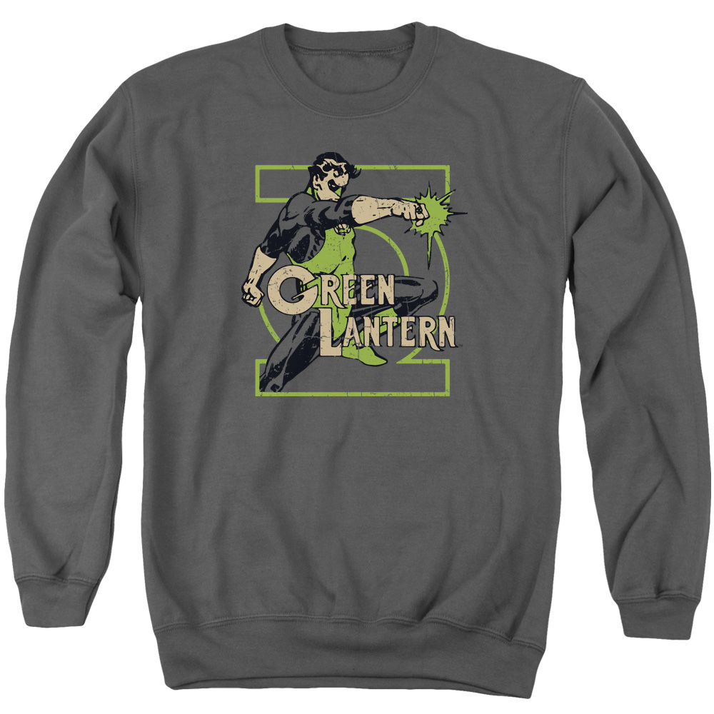 DCO807-AS-2 DC Ring Power Adult Crewneck Sweatshirt, Charcoal - Medium