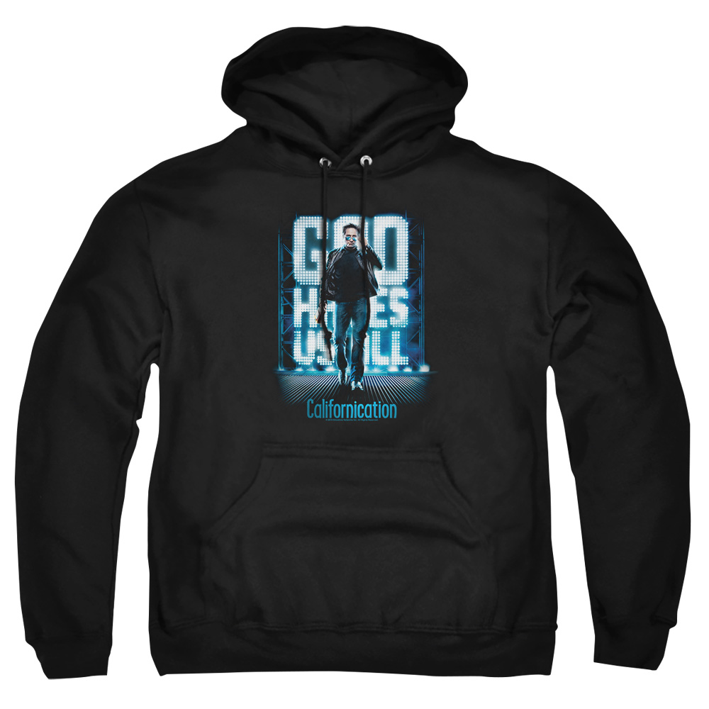 SHO496-AFTH-2 Californication Hit The Lights Adult Pullover Hoodie, Black - Medium